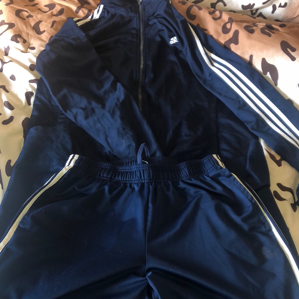 adidas track suite!